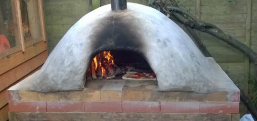 Classic home made Clay Pizza Oven