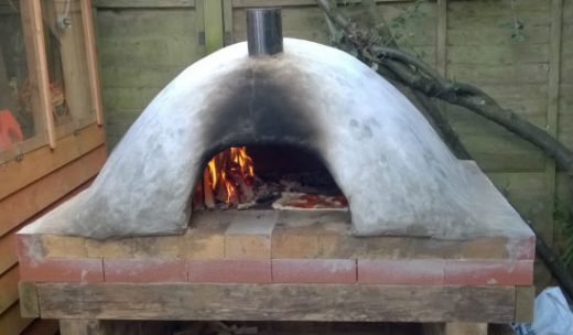 Classic home made Clay Pizza Oven