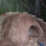 decommissioned clay oven