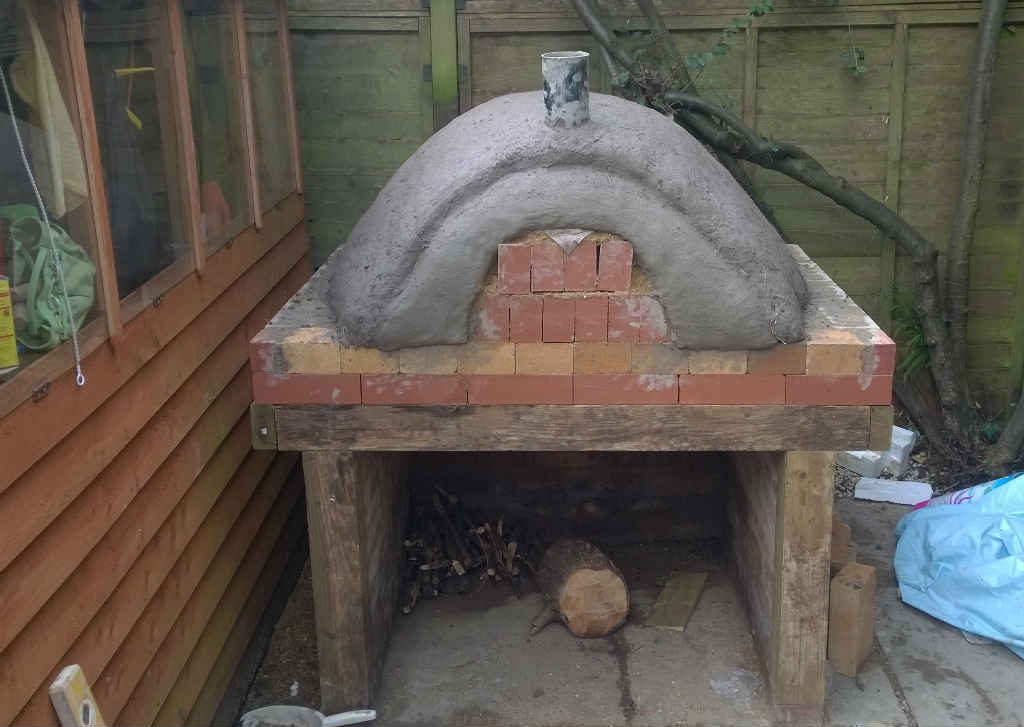 diy clay pizza oven