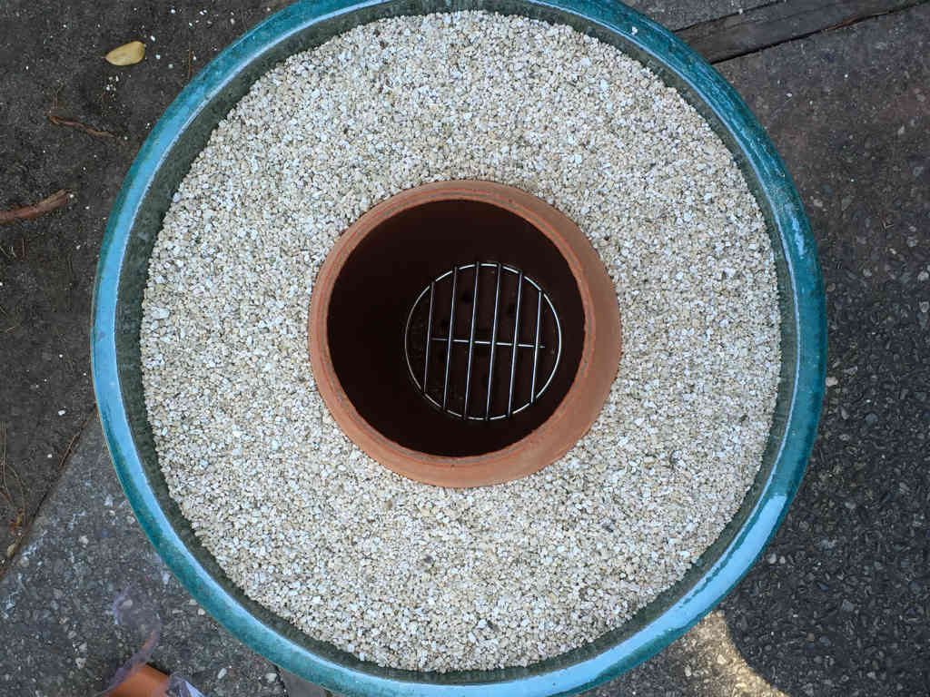 Homemade Tandoor from above