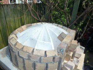 brick oven dome