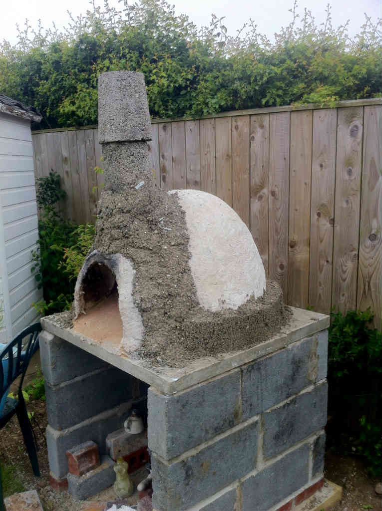 insulating a pizza oven