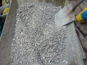 vermiculite and concrete