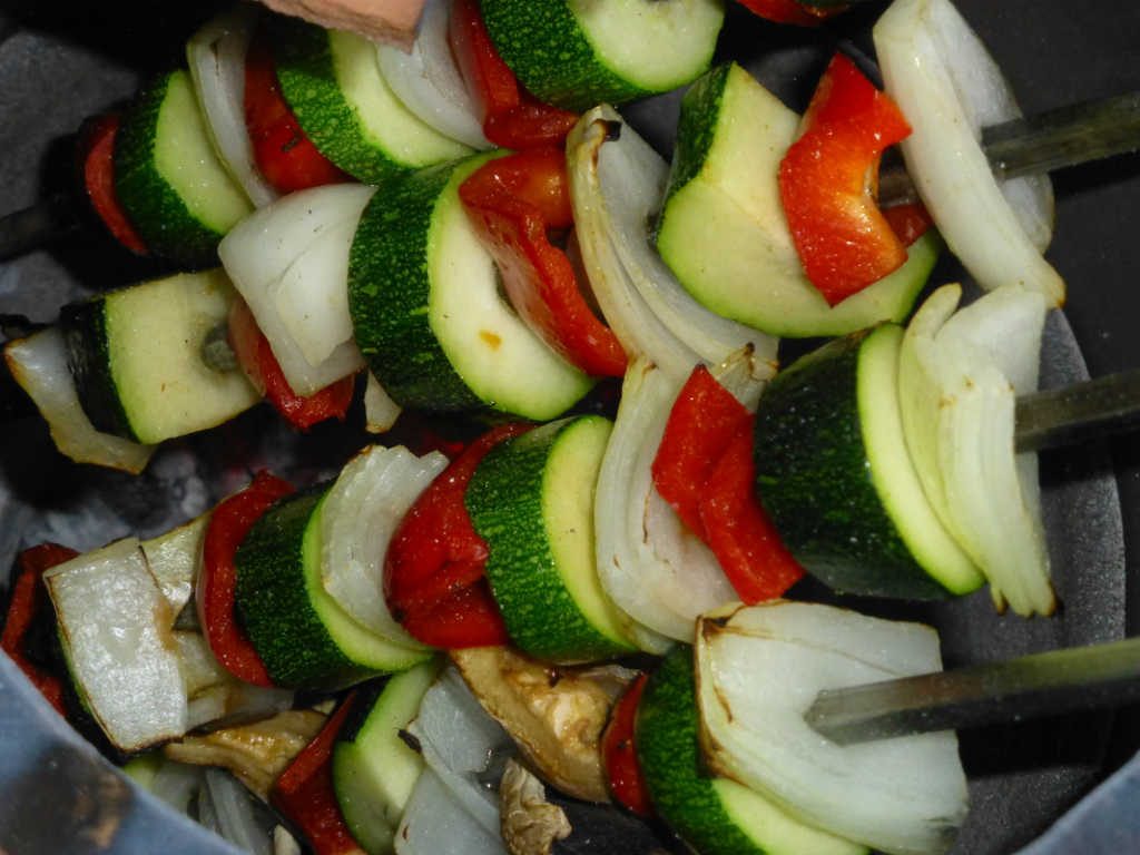 Vegatable Kebabs