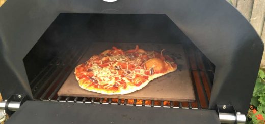 metal pizza oven