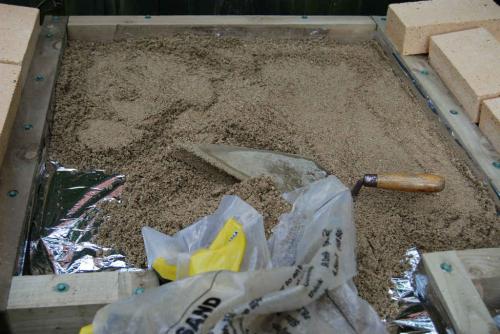 sand insulation