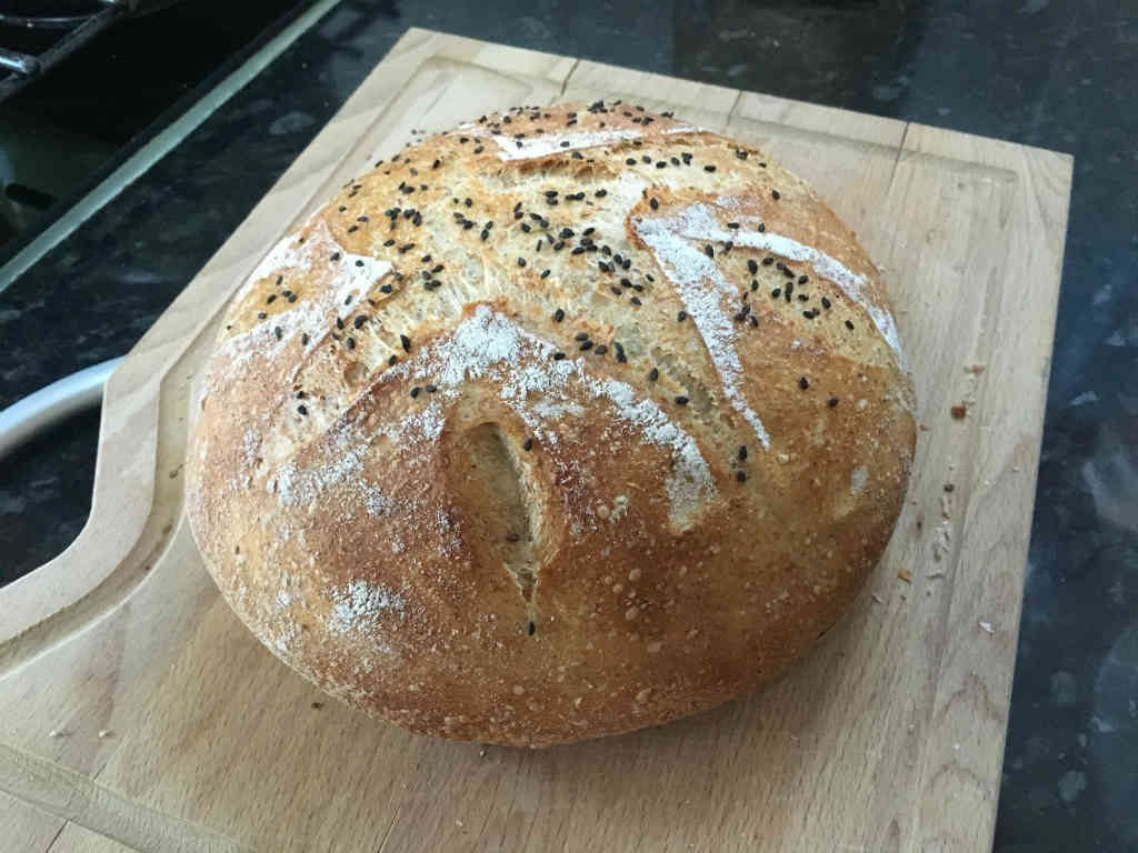 pizza oven bread