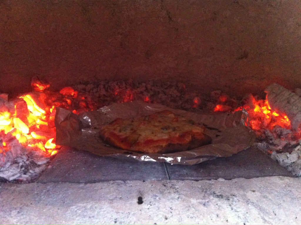 foiled pizza