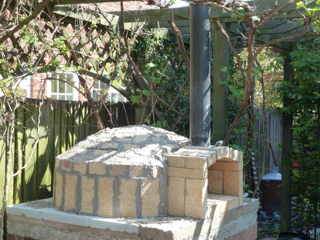 brick oven chimney