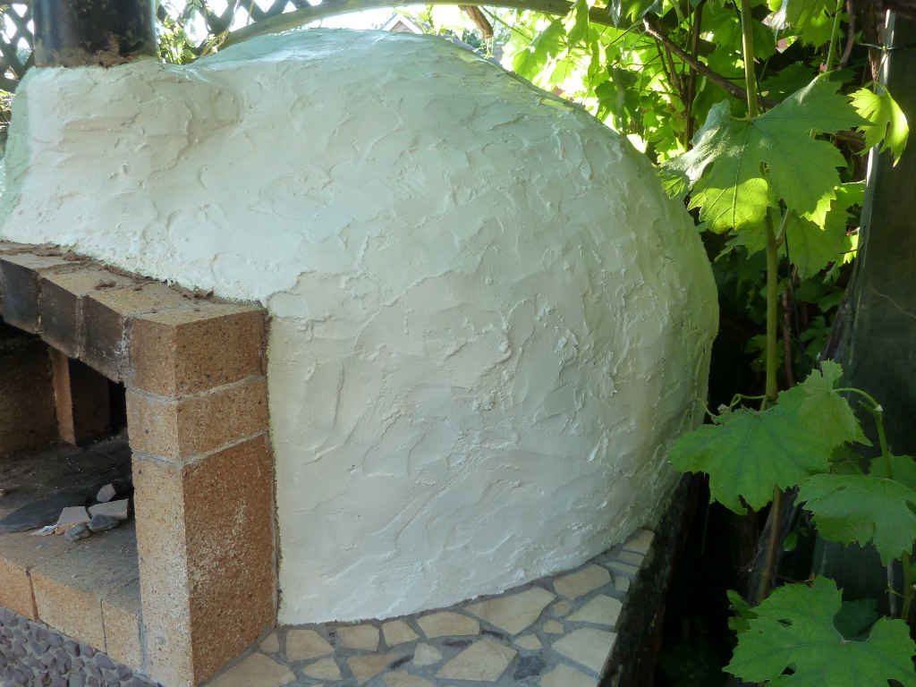 white clay oven