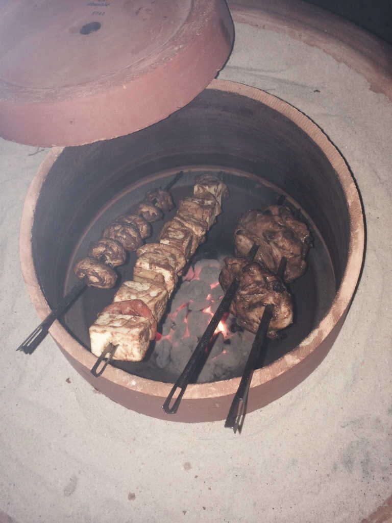 Tandoor cooking