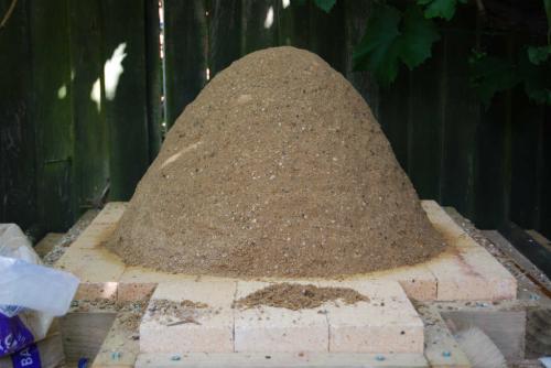 Large sand dome