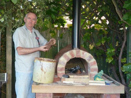 pizza oven insulation 1