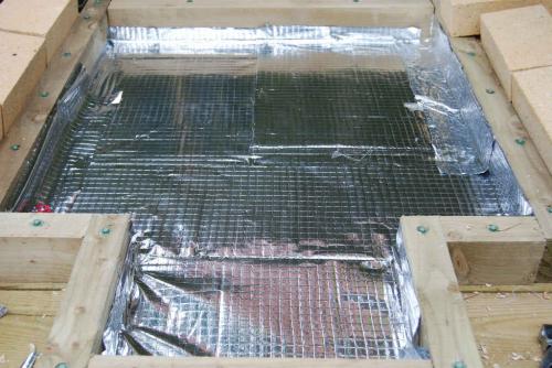 Foil oven insulation